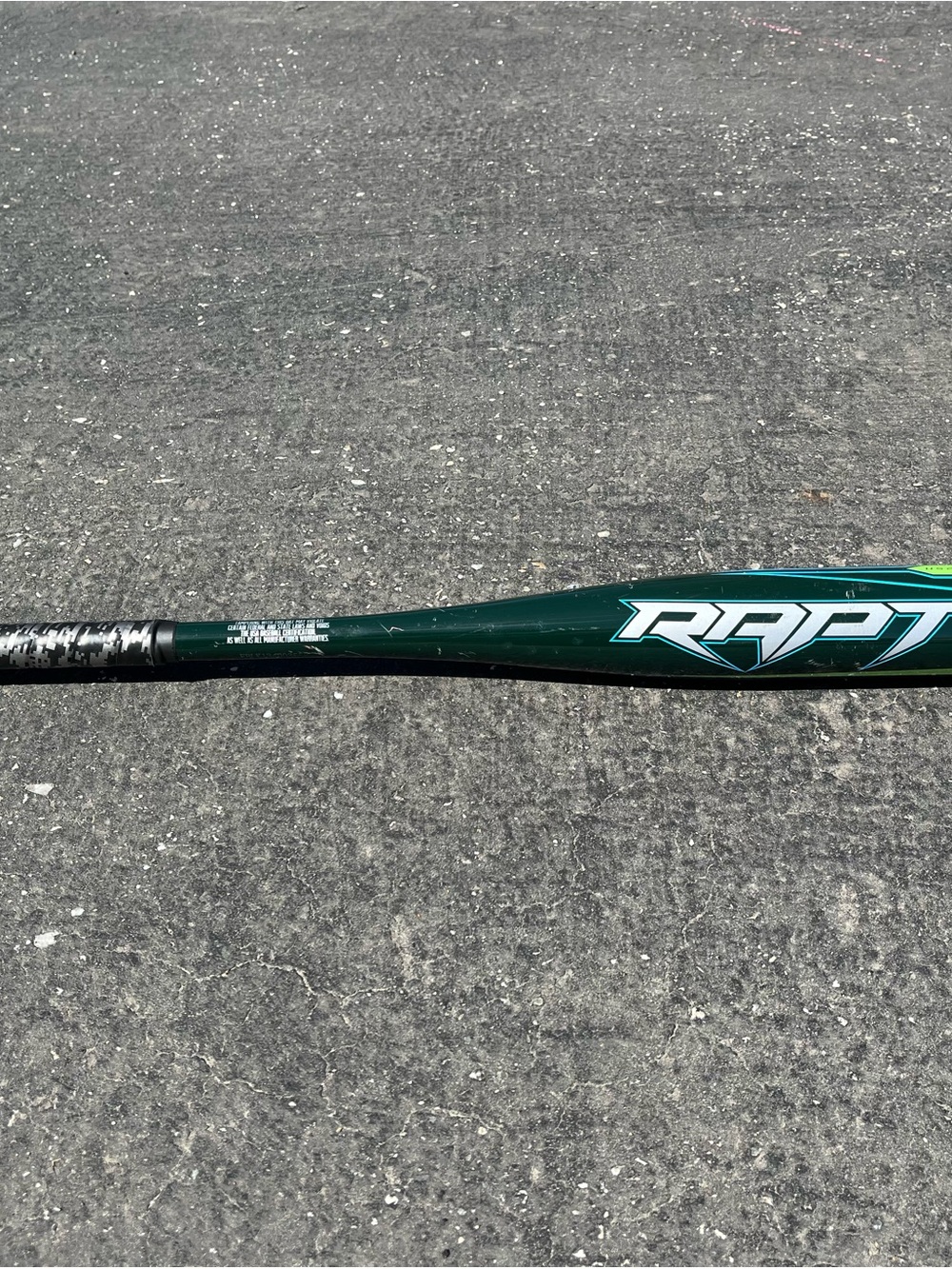 Raptor Baseball/Softball Bat - Dark Green
